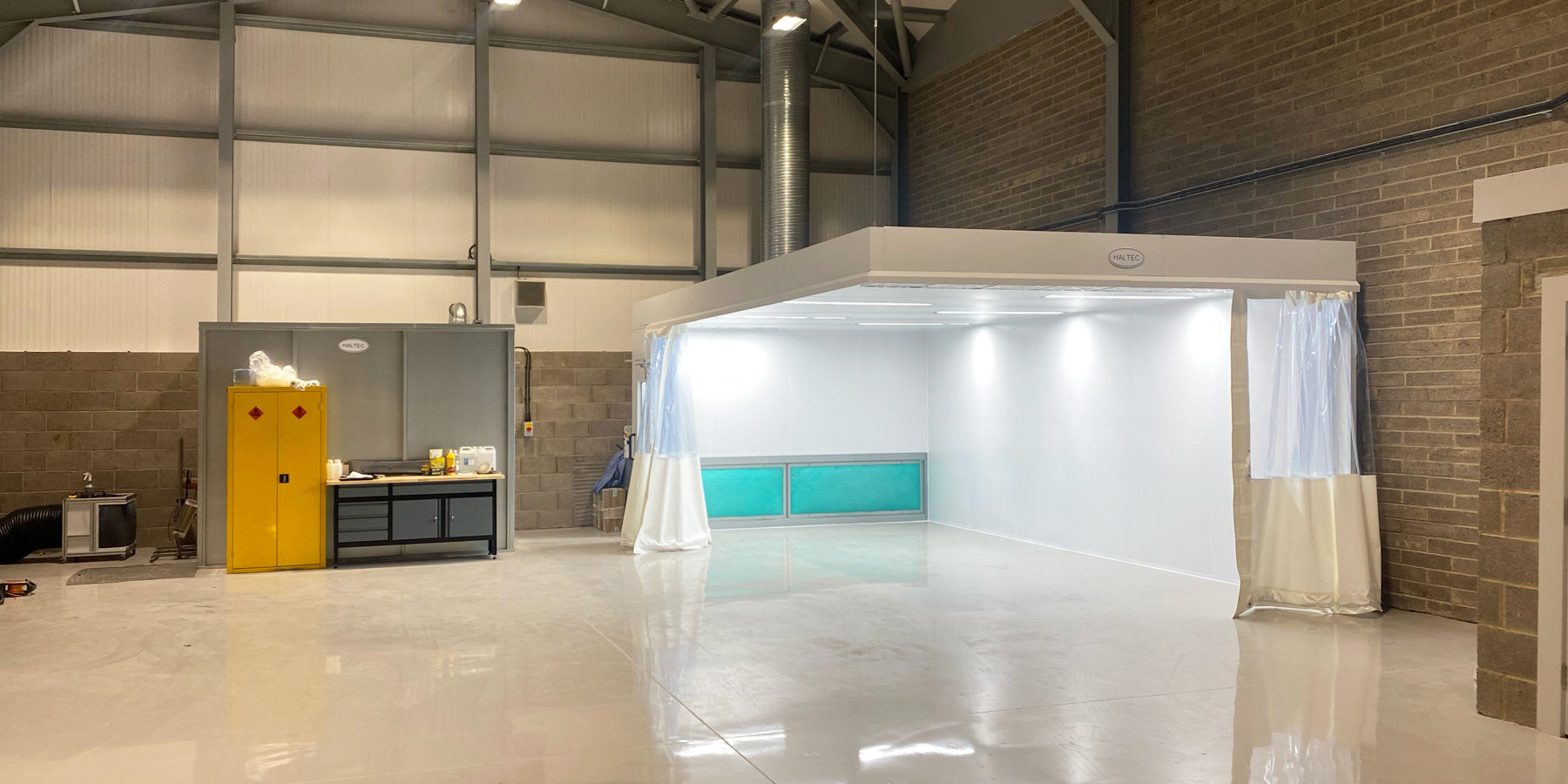 SMART Repair Spraybooth installation in Lowestoft