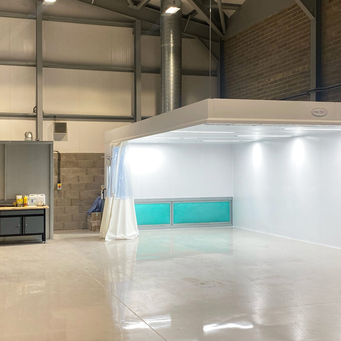 SMART Repair Spraybooth installation in Lowestoft