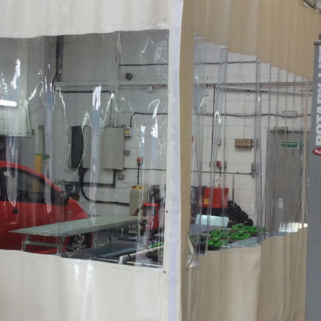 How an industrial curtain can transform a workspace