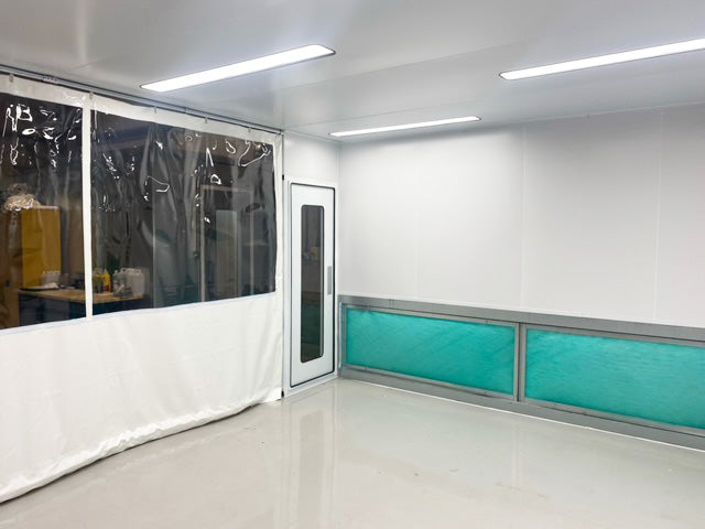 Industrial Workshop Curtains - Made-to-Measure